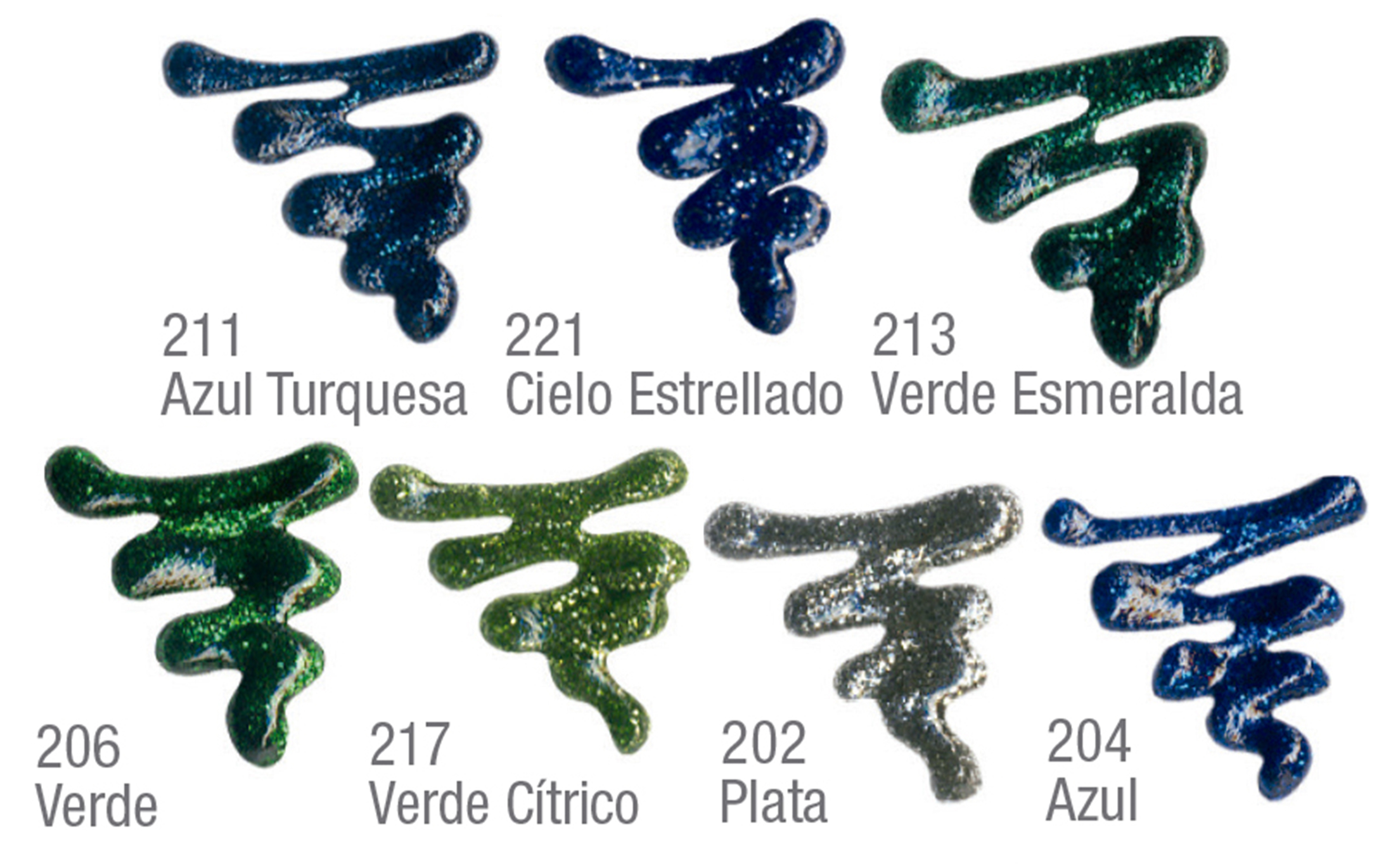 DIMENSIONAL RELIEVE 3D COLOR GLITTER - Imagen 4