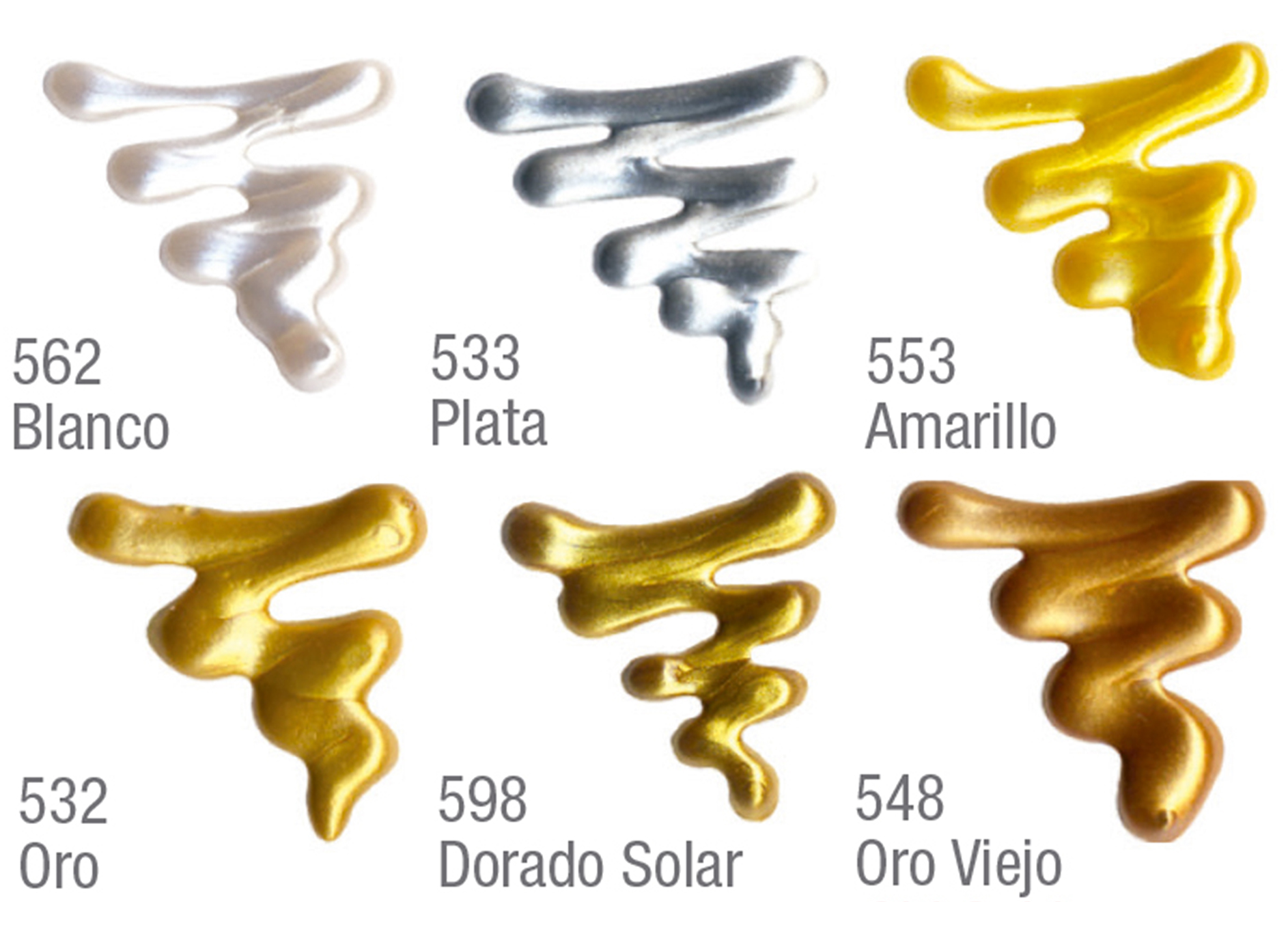 DIMENSIONAL RELIEVE 3D COLOR METALLIC - Imagen 4