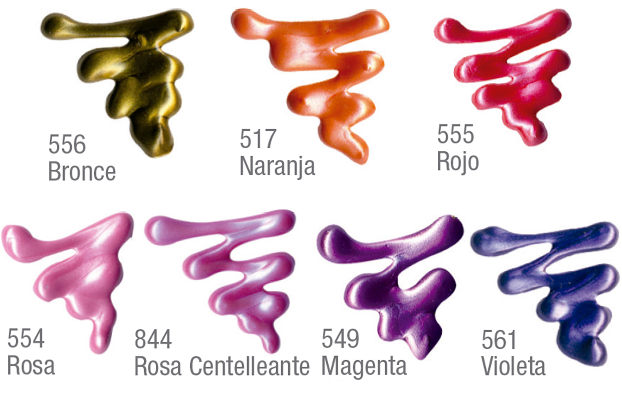 DIMENSIONAL RELIEVE 3D COLOR METALLIC - Imagen 3