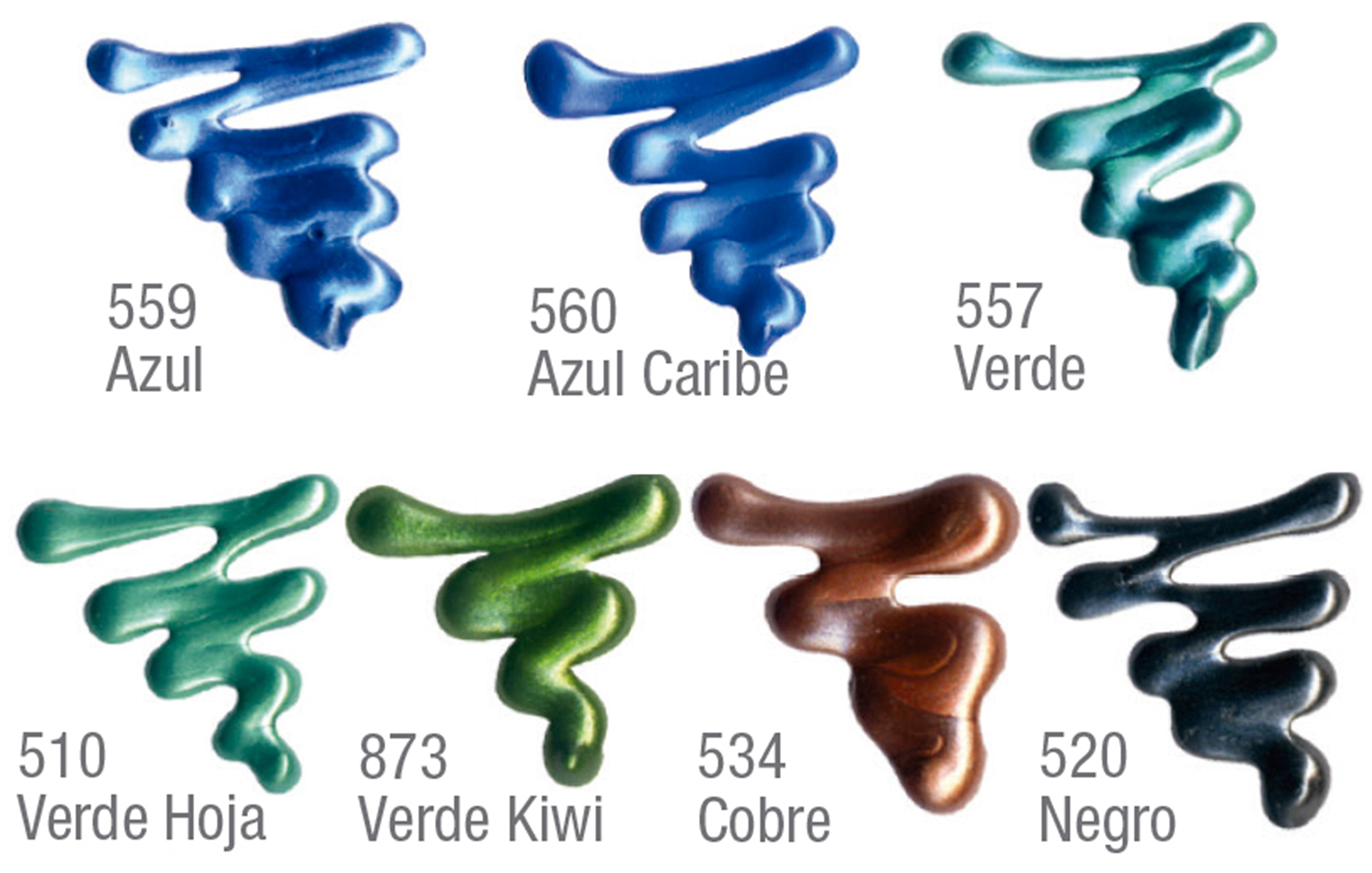 DIMENSIONAL RELIEVE 3D COLOR METALLIC - Imagen 2